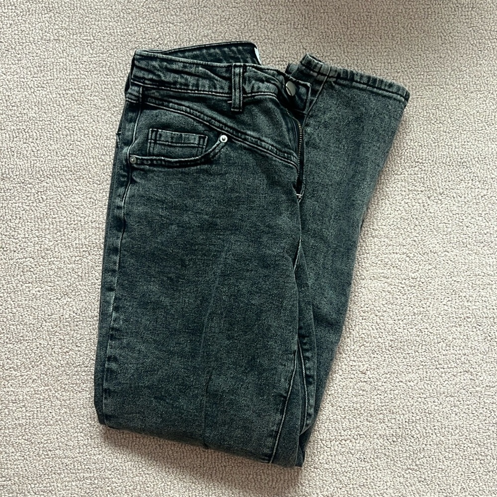 abound black mom jeans